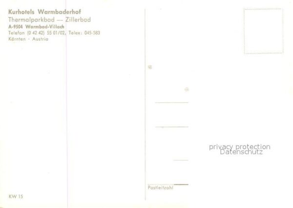 Warmbad Villach Kurhotels Warmbaderhof Thermalparkbad Z – Bild 2