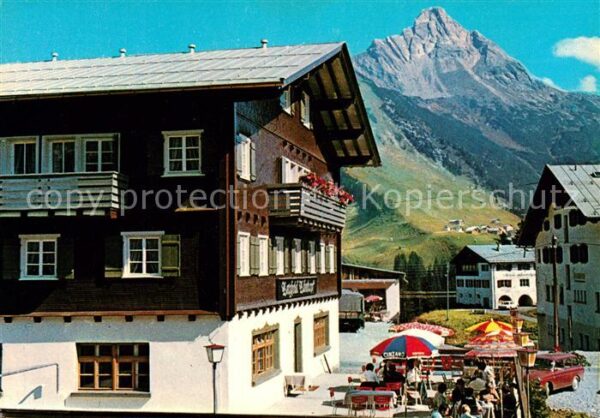 Warth Vorarlberg Restaurant Cafe Berghotel Biberkopf