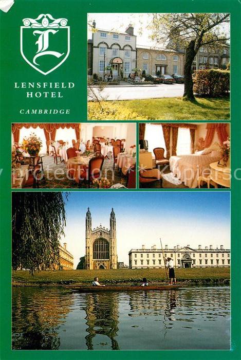 Cambridge Cambridgeshire Lensfield Hotel Foyer Gondelpartie