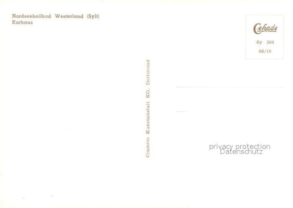 Westerland Sylt Kurhaus – Bild 2