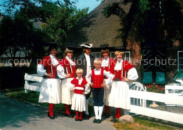Insel Sylt Jugend Trachtengruppe der Sölring Forii