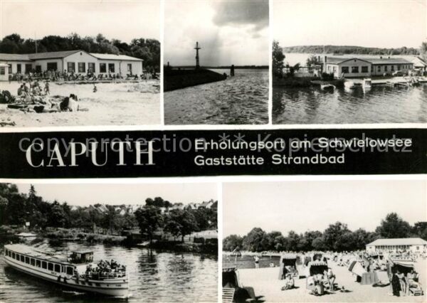 Caputh Gaststätte Strandbad Schwielowsee