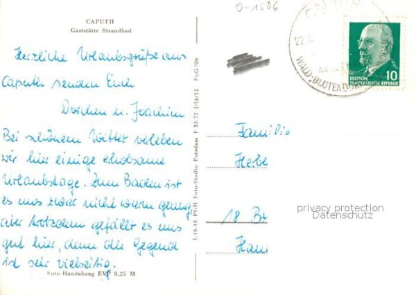 Caputh Gaststätte Strandbad Schwielowsee – Bild 2