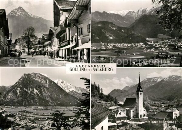 Golling Salzach Dachstein Hoher Göll Tennengebirge