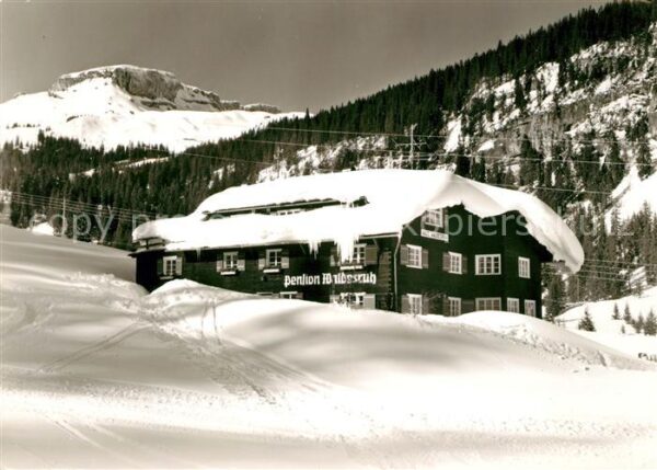 Hirschegg Kleinwalsertal Vorarlberg Pension Waldesruh Winter