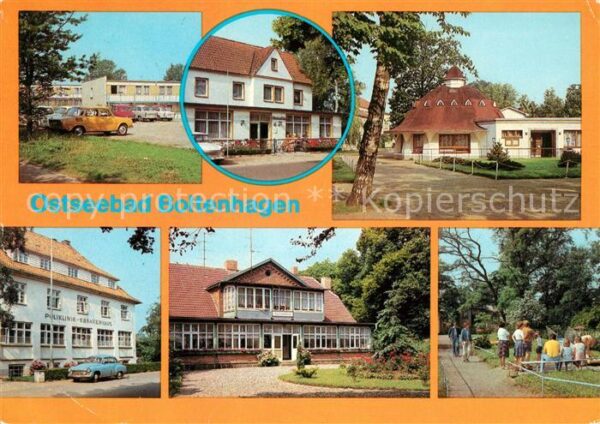 Boltenhagen Ostseebad Kurverwaltung Bar Pavillon Poliklinik K