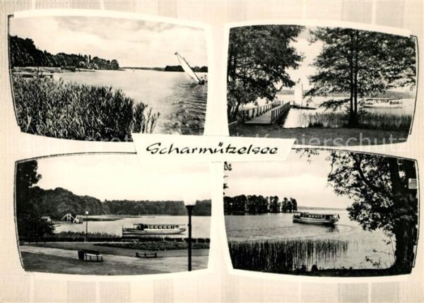 Scharmuetzelsee Bootssteg Fährschiff