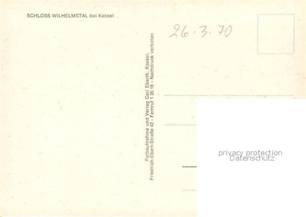 Kassel Schloss Wilhelmstal – Bild 2