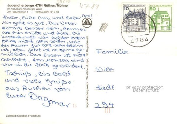 Ruethen Moehne Jugendherberge Naturpark Arnsberger Wal – Bild 2
