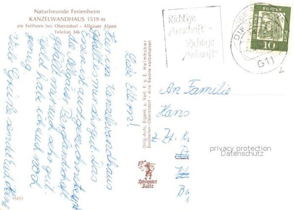 Fellhorn Naturfreunde Ferienheim Kanzelwandhaus – Bild 2