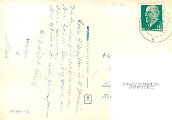 Kyritz Brandenburg Johann Sebastian Bach Sraße Kinderheim – Bild 2