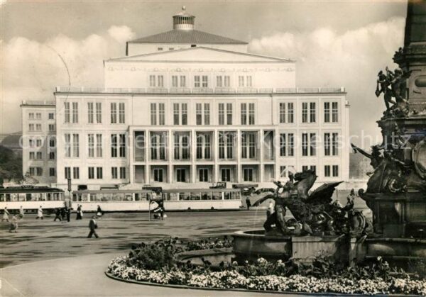 Leipzig Opernhaus Karl Marx Platz