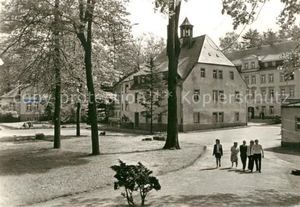 Warmbad Wolkenstein Bergarbeiter Sanatorium Kurpark Badehau