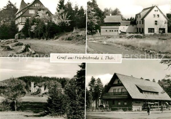 Friedrichroda FDGB Heim Spießberghaus Betriebsferienh