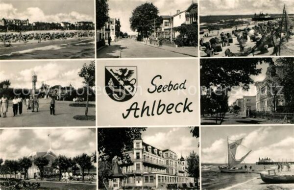 Ahlbeck Ostseebad Hafen Promenade