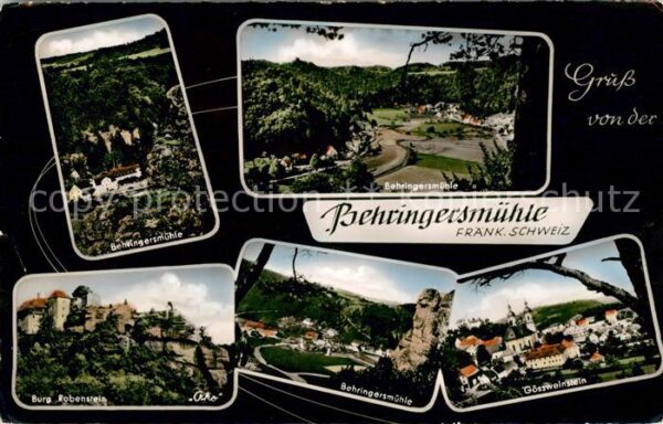 Behringersmuehle Burg Rabenstein Gössweinstein