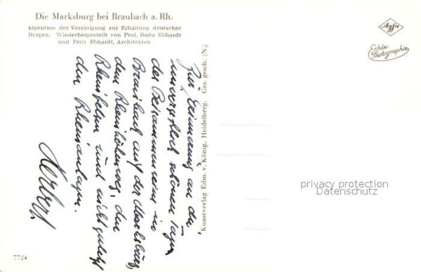 Braubach Rhein Marksburg – Bild 2