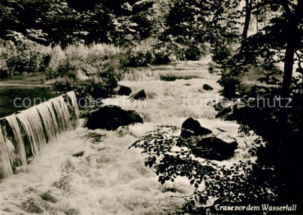 Trusetal Truse Wasserfall