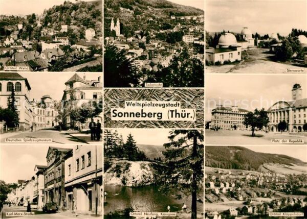 Sonneberg Thueringen Deutsches Spielzeugmuseum Sternwarte Pl