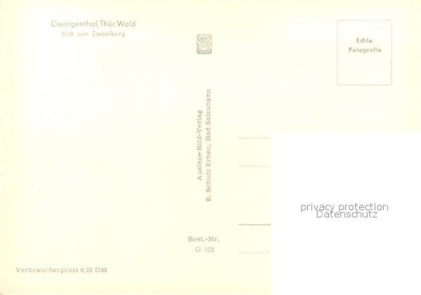 Georgenthal Gotha Ziegelberg – Bild 2