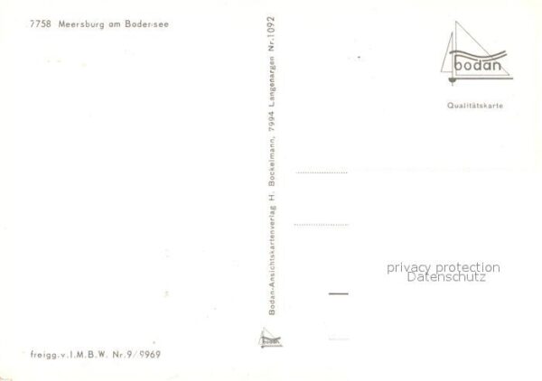 Meersburg Bodensee Fliegeraufnahme – Bild 2