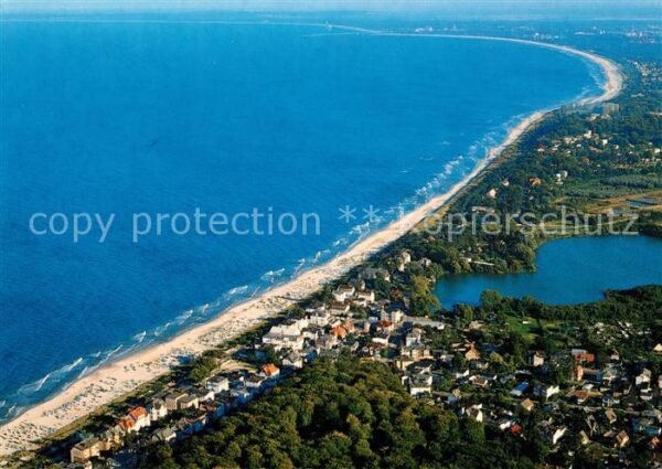 Bansin Ostseebad Fliegeraufnahme