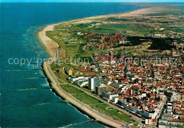 Norderney Nordseebad Fliegeraufnahme