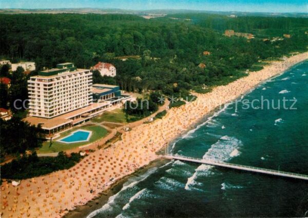 Timmendorfer Strand Fliegeraufnahme Strand Hotel Kongressze