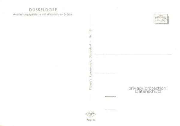 Duesseldorf Fliegeraufnahme Ausstellungsgelände Alu – Bild 2