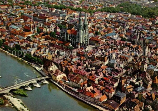 Regensburg Fliegeraufnahme