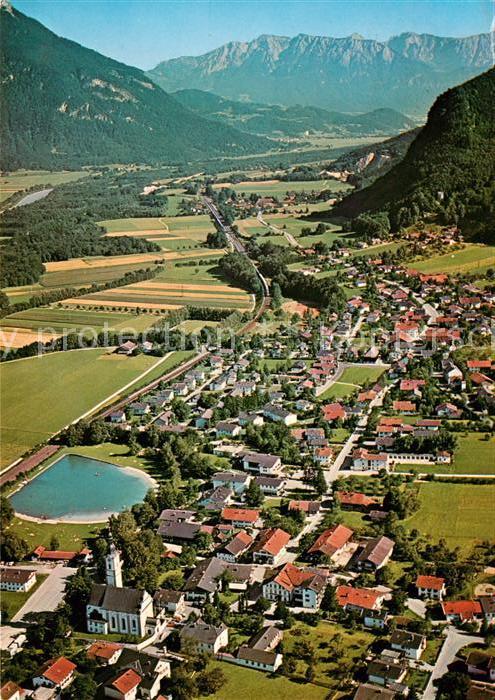 Flintsbach Inn Fliegeraufnahme Falkenstein Fischbach K
