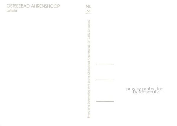 Ahrenshoop Ostseebad Fliegeraufnahme – Bild 2