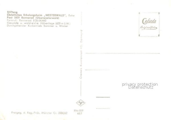 Rennerod Fliegeraufnahme Erholungsheim Westerwal – Bild 2
