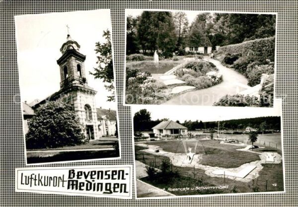 Medingen Bad Bevensen Kloster Kurpark Minigolf Rosencafe Schw