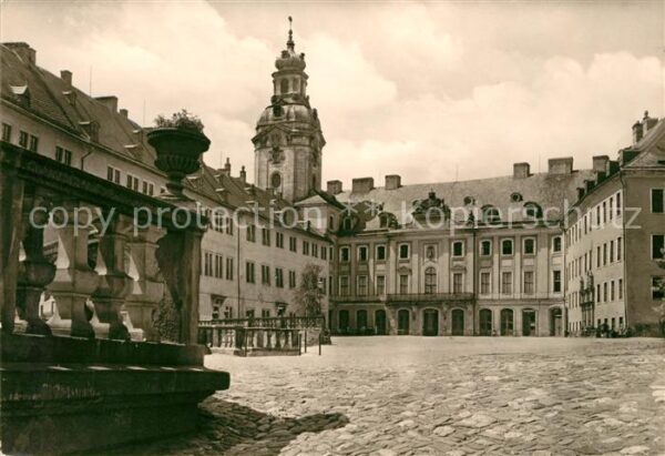 Rudolstadt Schlosshof Heidecksburg