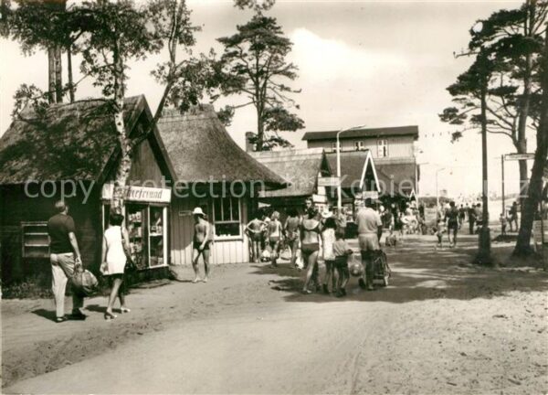 Prerow Ostseebad Weg zum Strand