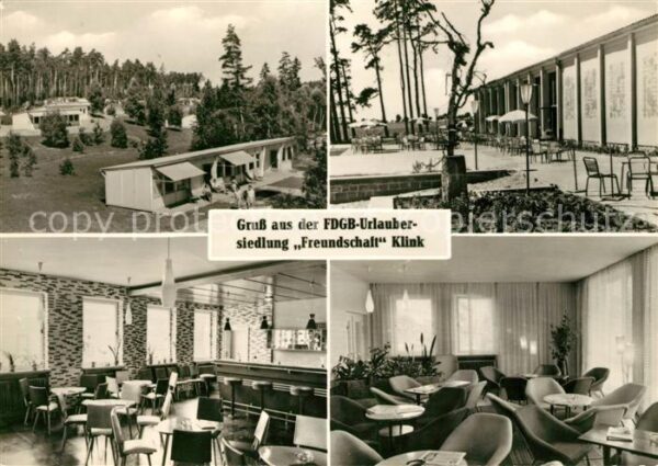 Klink Waren FDGB Urlaubersiedlung
