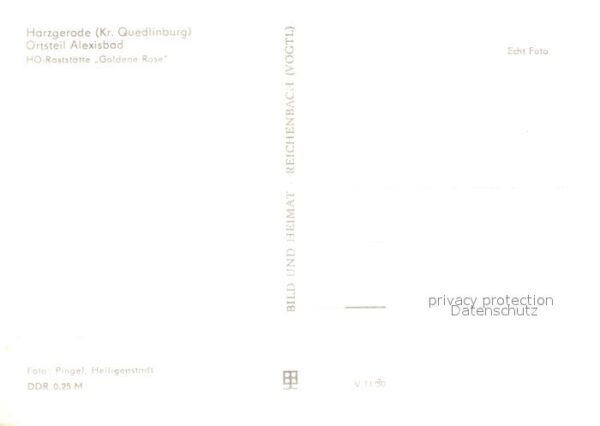 Harzgerode HO Raststätte Goldene Rose – Bild 2