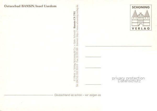 Bansin Ostseebad Fliegeraufnahme – Bild 2