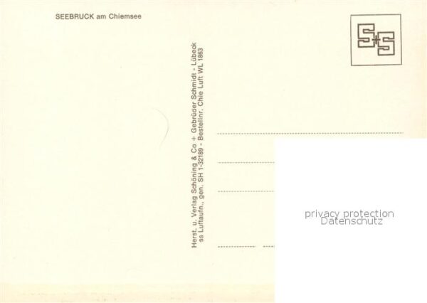 Seebruck Chiemsee Fliegeraufnahme – Bild 2