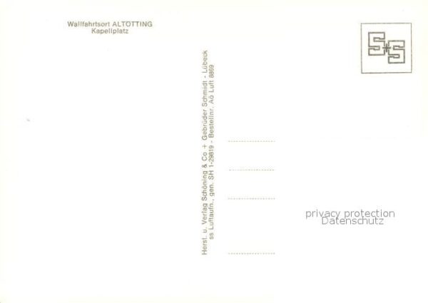Altoetting Fliegeraufnahme Kapellplatz – Bild 2