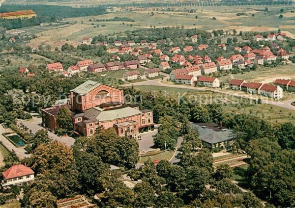 Bayreuth Fliegeraufnahme Richard Wagner Festspie