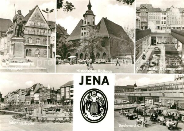 Jena Thueringen Rathaus Platz der Kosmonauten Johanniss