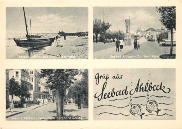 Ahlbeck Ostseebad Ostseestrand Seebrücke Seebad Ferienhei