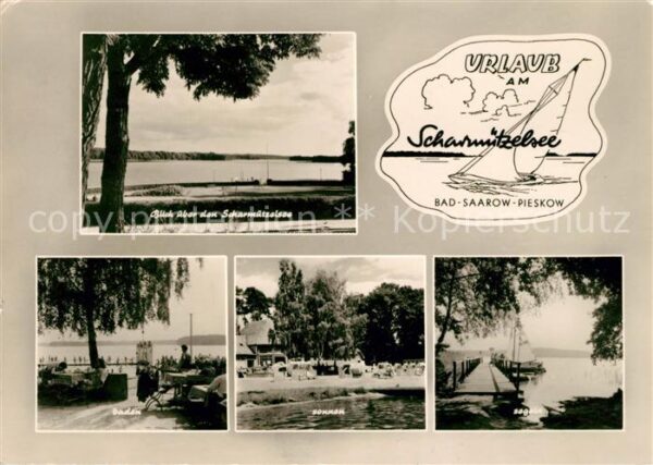 Scharmuetzelsee Baden Sonnen Segeln