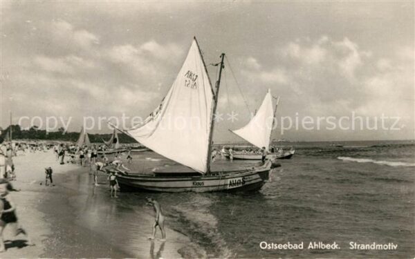 Ahlbeck Ostseebad Strandmotiv