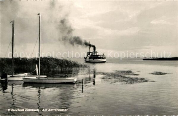 Zinnowitz Ostseebad Am Achterwasser Ozeandampfer