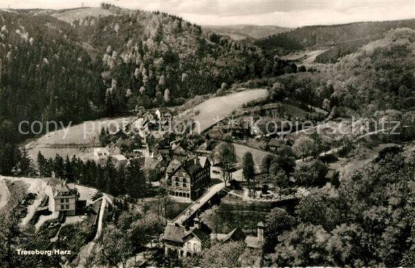 Treseburg Harz Fliegeraufnahme