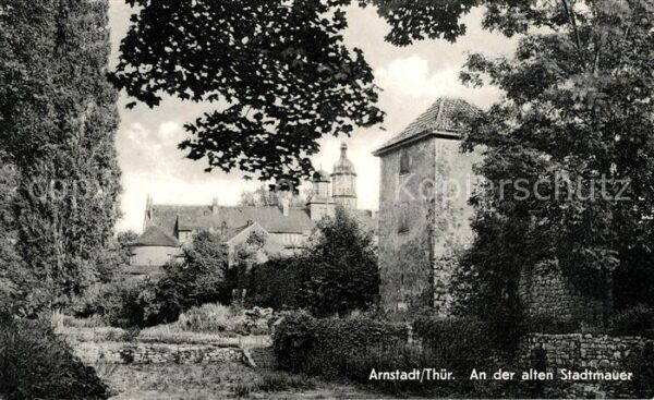 Arnstadt Ilm An der alten Stadtmauer
