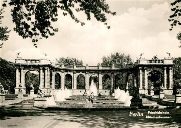 Berlin Friedrichshain Märchenbrunnen